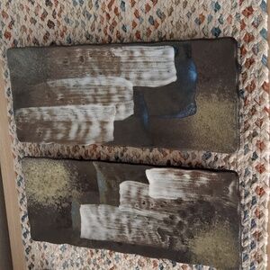 Beautiful Sushi Plates Set Of 2